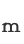 m