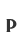 p