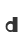 d