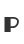 P