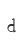 d