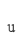 u