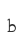 b