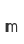 m