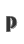 P