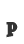 p