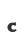 c