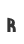 R