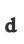 d