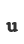 u