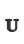 U