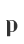 p