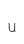 u