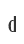 d