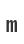 m