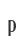 p