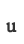 u