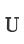 U