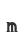 m