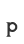 p