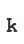 k