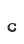 c