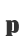 p