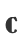C