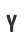 Y