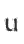 U