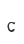 c
