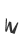 w