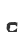 c
