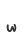 w