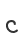 C