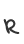 R