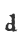 d