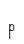 p