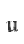 u
