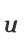 u