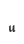 u