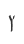 Y
