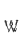 W
