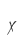 X
