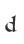 d