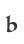 b