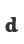 d