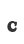 c