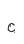 c