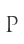 P